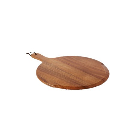 Chefs Large Round Handled Pizza Board