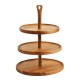 Madera  Round 3-Tier Cake Stand, K/D